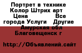 Портрет в технике “Колор-Штрих-арт“ › Цена ­ 250-350 - Все города Услуги » Другие   . Амурская обл.,Благовещенск г.